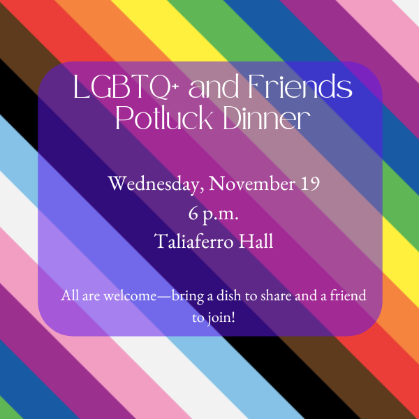 LGBQT+ and Friends Potluck